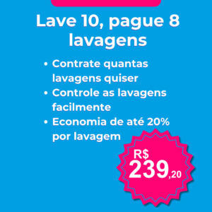 Lave 10, Pague 8